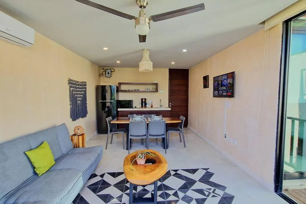 Eco-Friendly And Modern Loft 4 By Noox Apartment Tulum 0*,  Mexico