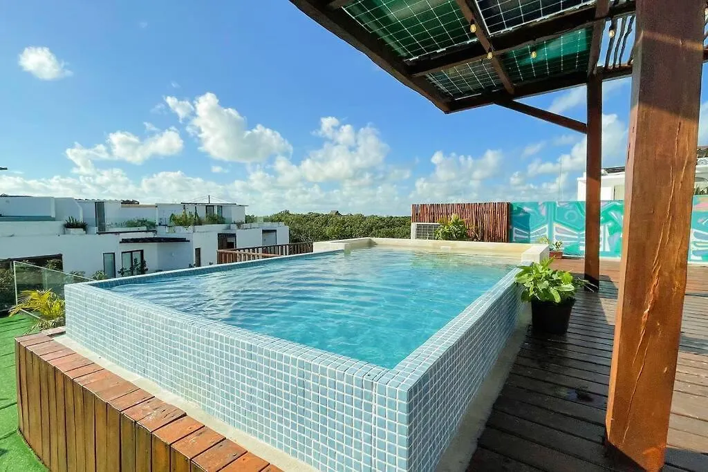 Eco-Friendly And Modern Loft 4 By Noox Apartment Tulum 0*,  Mexico